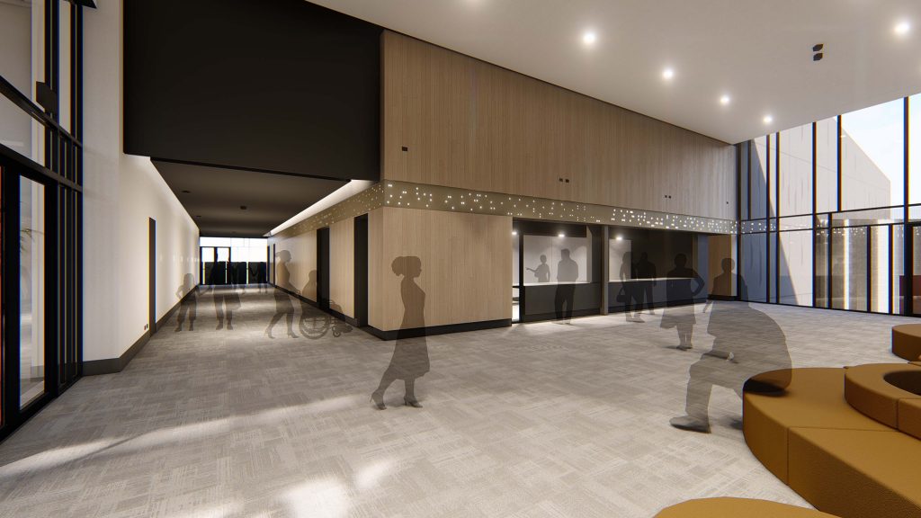 Perth Modern School Multipurpose Auditorium Reaches