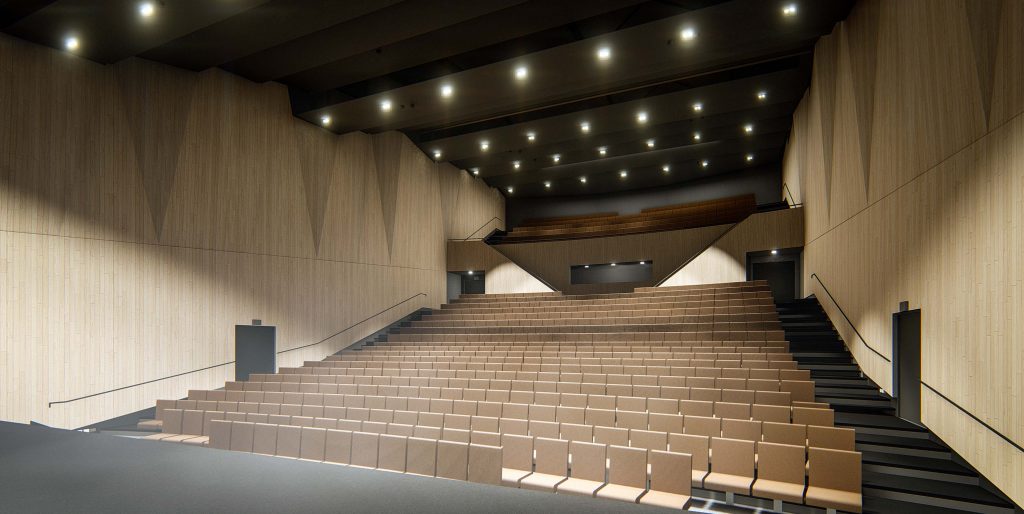 Perth Modern School Multipurpose Auditorium Reaches