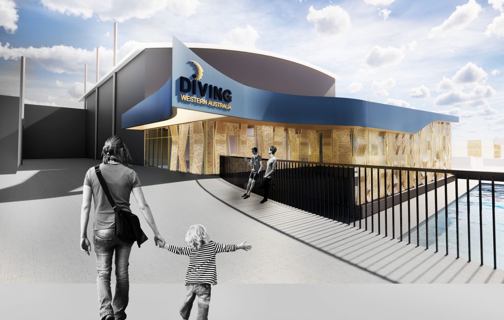 New Indoor Dry Diving Centre for WA Diving Site Architecture Studio